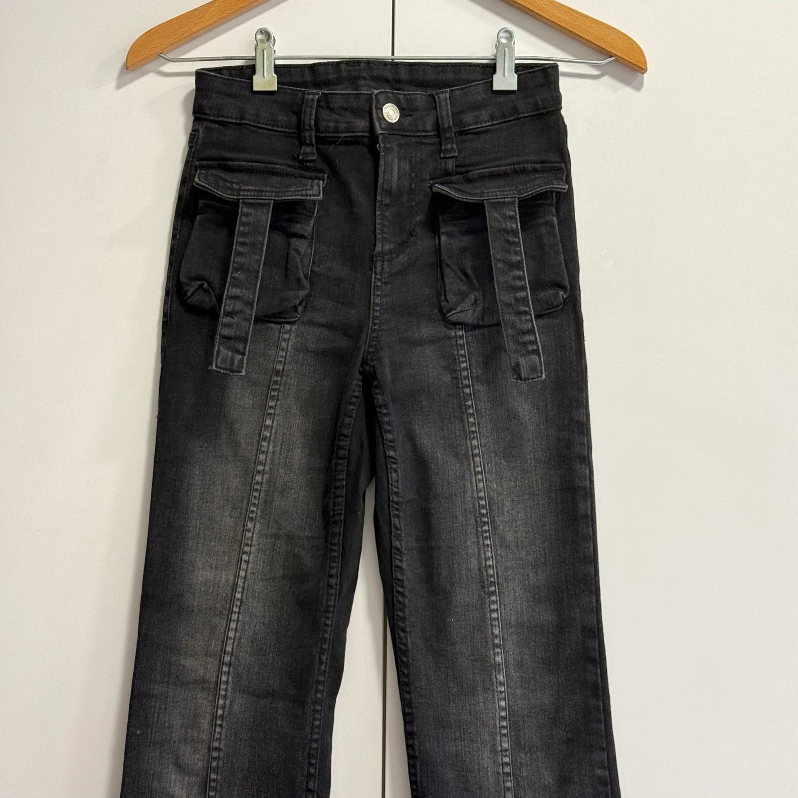 Vaqueros Bershka efeito desgastado – photo 5